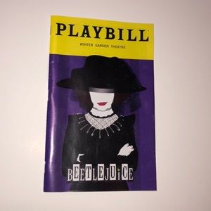 JANUARY EDITION BEETLEJUICE PLAYBILL